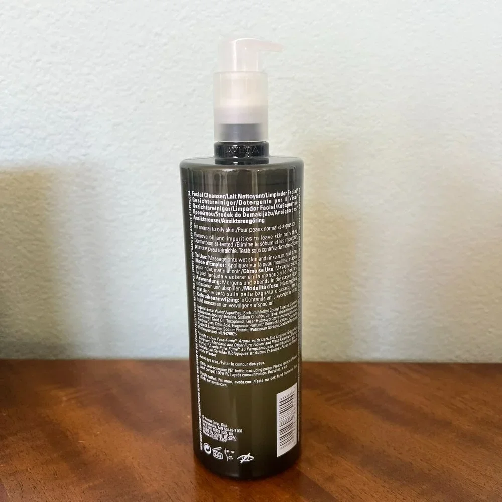 NEW Aveda Botanical Kinetics Purifying Gel Facial Cleanser - 16.9 fl oz / 500 ml - Picture 2 of 2